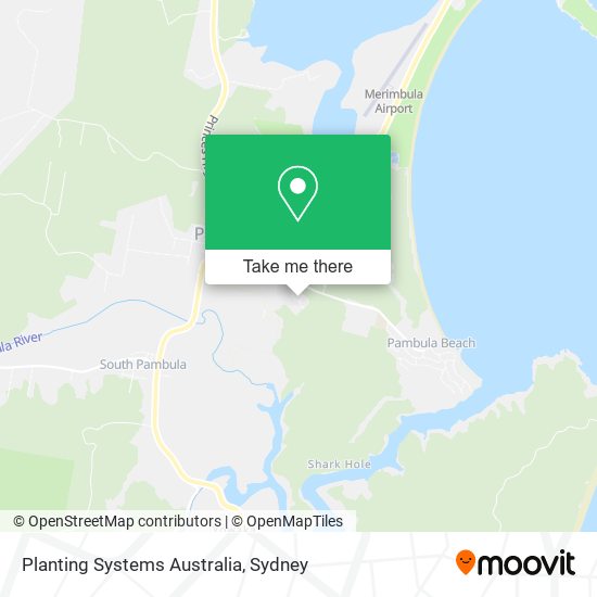 Planting Systems Australia map