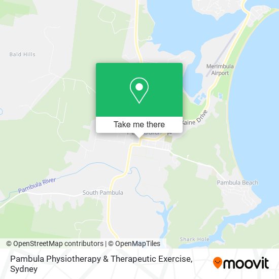 Pambula Physiotherapy & Therapeutic Exercise map