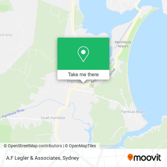 A.F Legler & Associates map