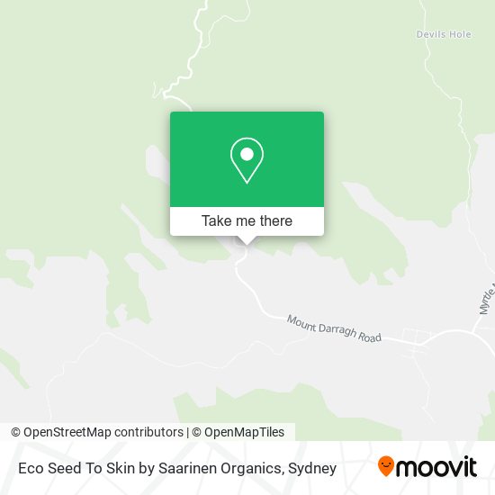 Eco Seed To Skin by Saarinen Organics map