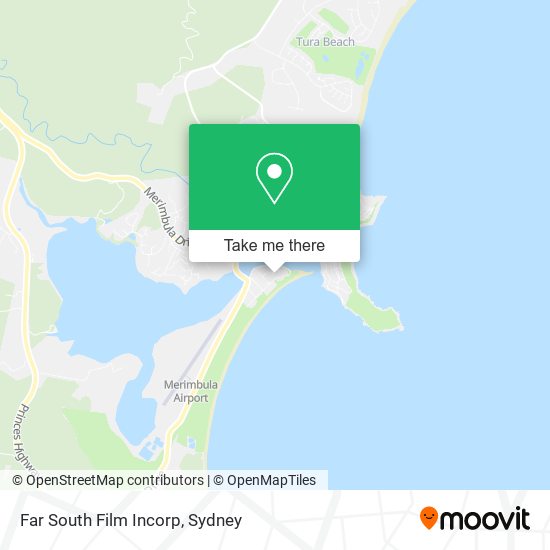 Far South Film Incorp map