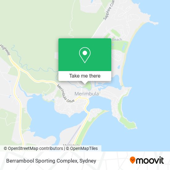 Mapa Berrambool Sporting Complex