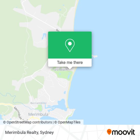 Merimbula Realty map