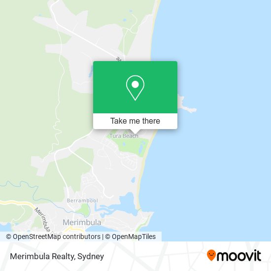 Merimbula Realty map