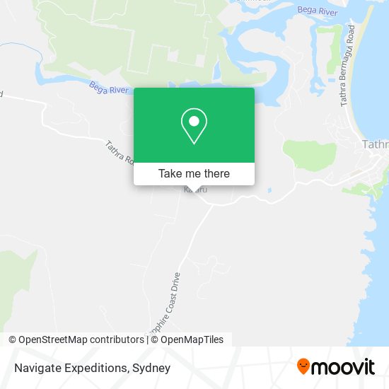 Navigate Expeditions map