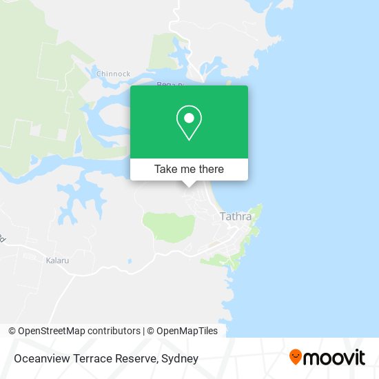 Oceanview Terrace Reserve map