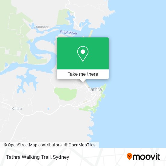 Tathra Walking Trail map