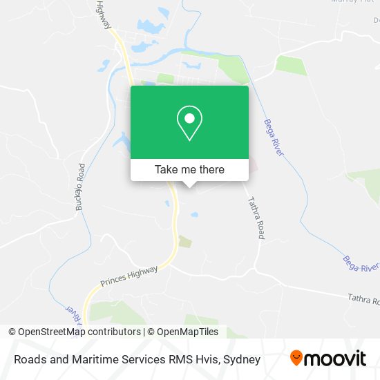 Roads and Maritime Services RMS Hvis map