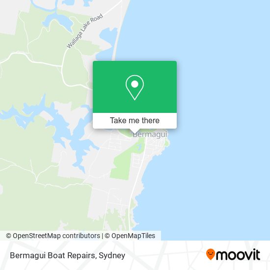 Bermagui Boat Repairs map