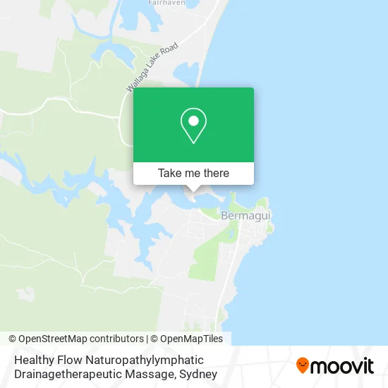 Healthy Flow Naturopathylymphatic Drainagetherapeutic Massage map