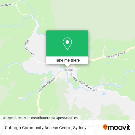Cobargo Community Access Centre map