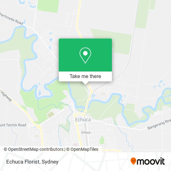 Mapa Echuca Florist