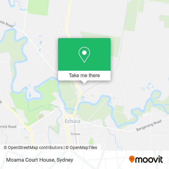 Moama Court House map