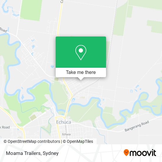 Moama Trailers map