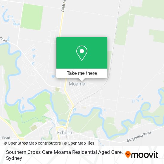Southern Cross Care Moama Residential Aged Care map