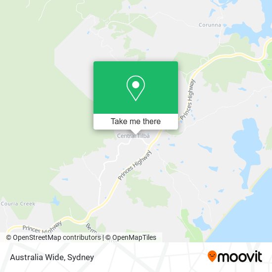 Australia Wide map