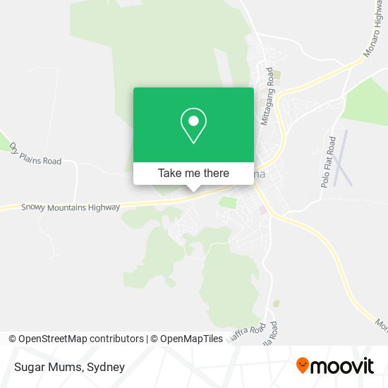 Sugar Mums map