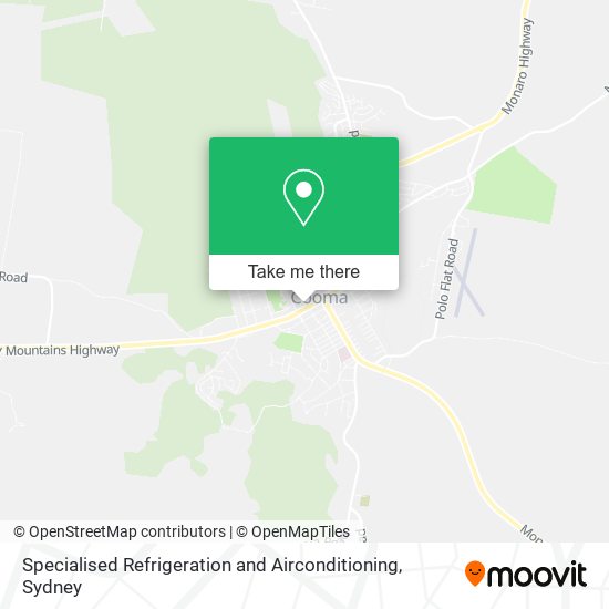 Mapa Specialised Refrigeration and Airconditioning