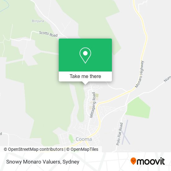 Mapa Snowy Monaro Valuers