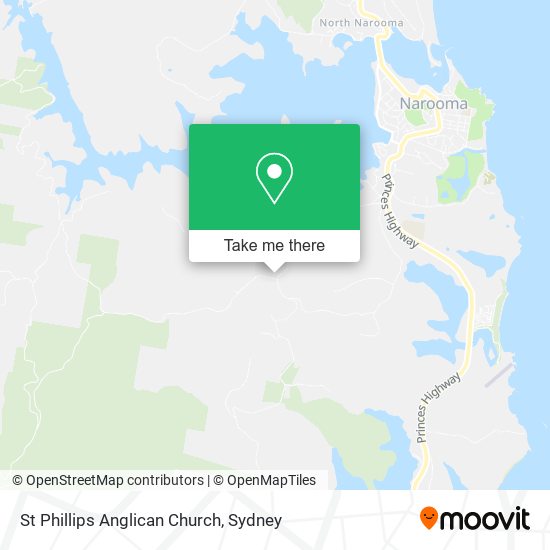 St Phillips Anglican Church map