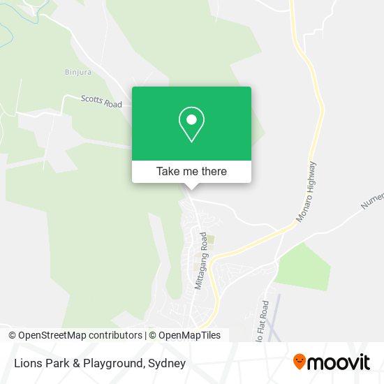 Lions Park & Playground map