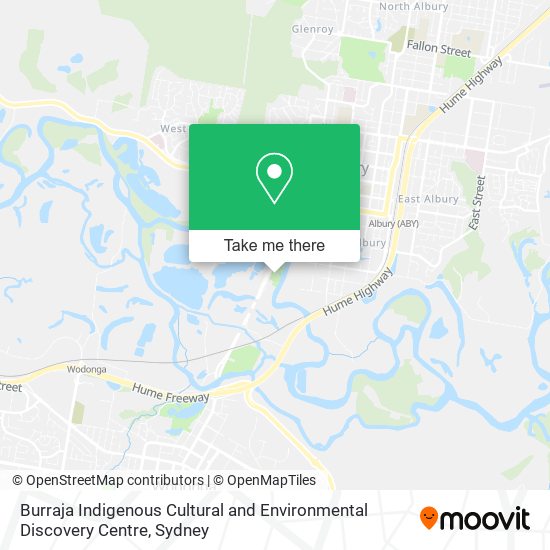 Burraja Indigenous Cultural and Environmental Discovery Centre map