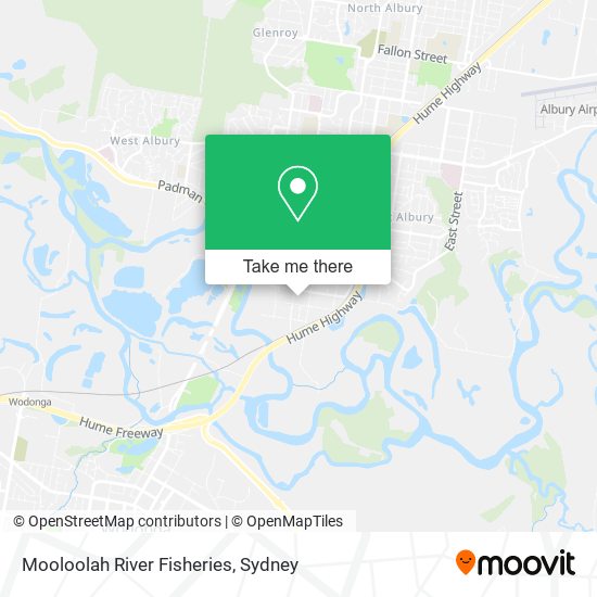 Mooloolah River Fisheries map