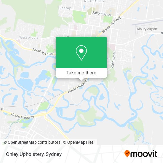 Onley Upholstery map