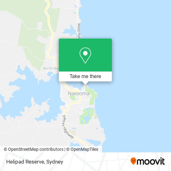 Helipad Reserve map