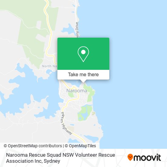 Narooma Rescue Squad NSW Volunteer Rescue Association Inc map