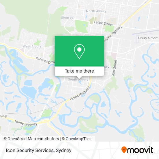Icon Security Services map