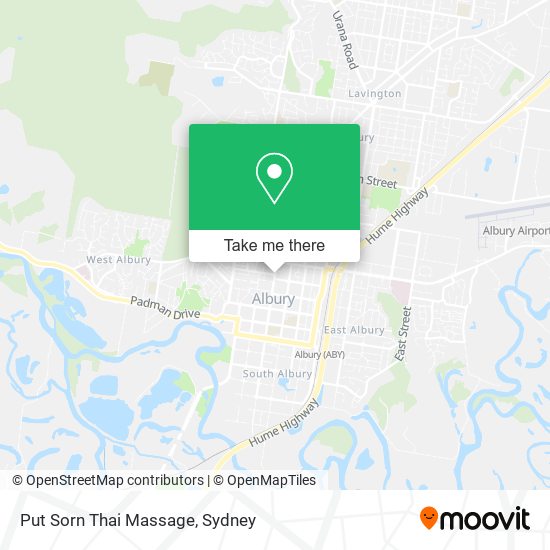 Put Sorn Thai Massage map