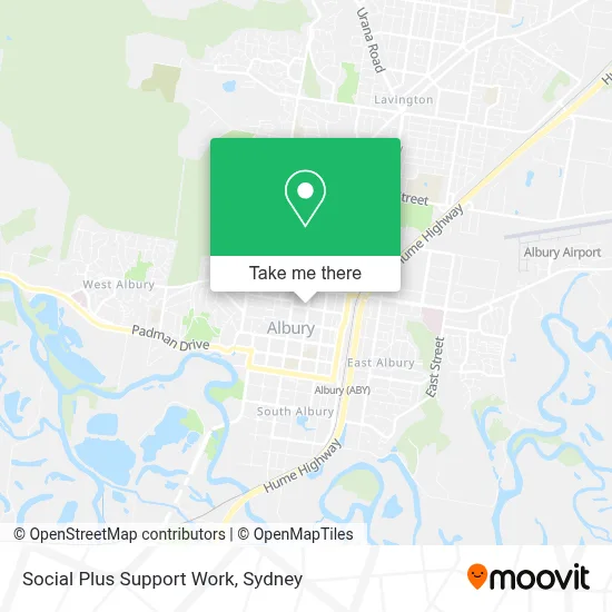 Mapa Social Plus Support Work
