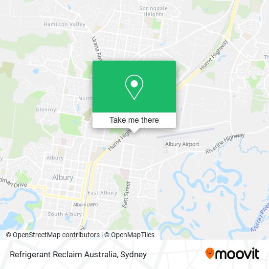 Refrigerant Reclaim Australia map