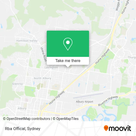 Rba Offical map