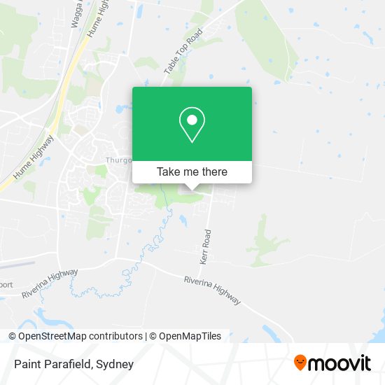 Paint Parafield map