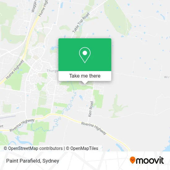 Paint Parafield map