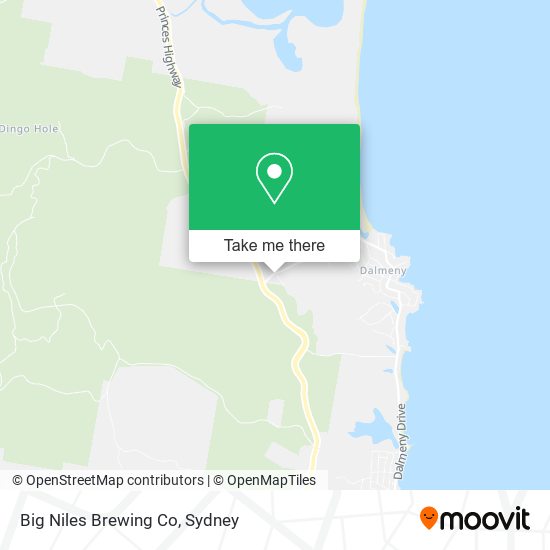 Big Niles Brewing Co map