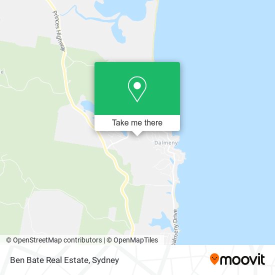 Ben Bate Real Estate map