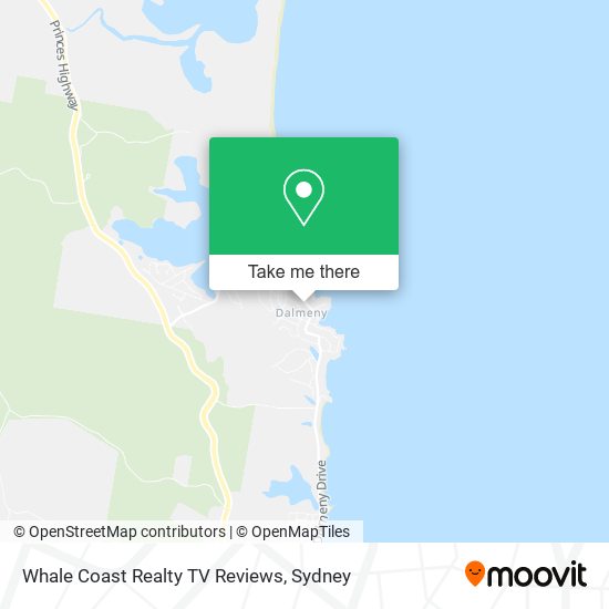 Whale Coast Realty TV Reviews map