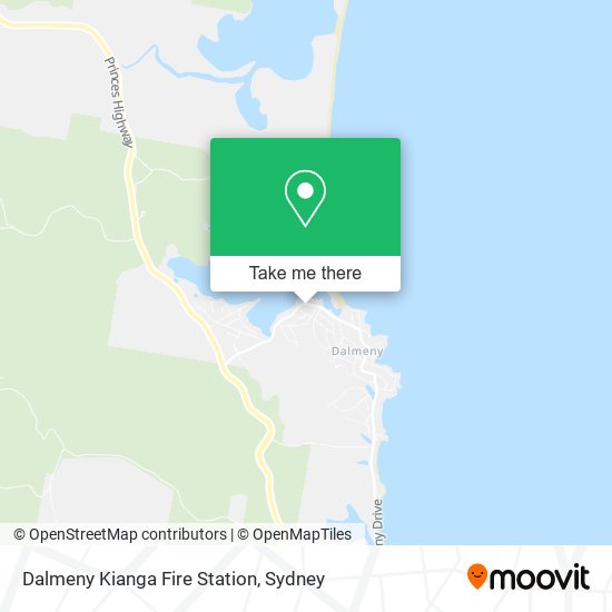 Dalmeny Kianga Fire Station map