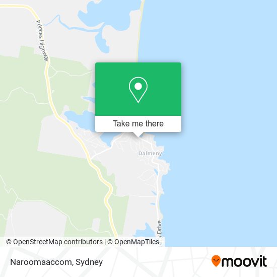 Naroomaaccom map