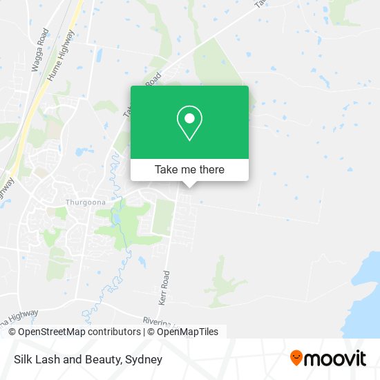 Silk Lash and Beauty map