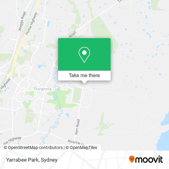 Yarrabee Park map