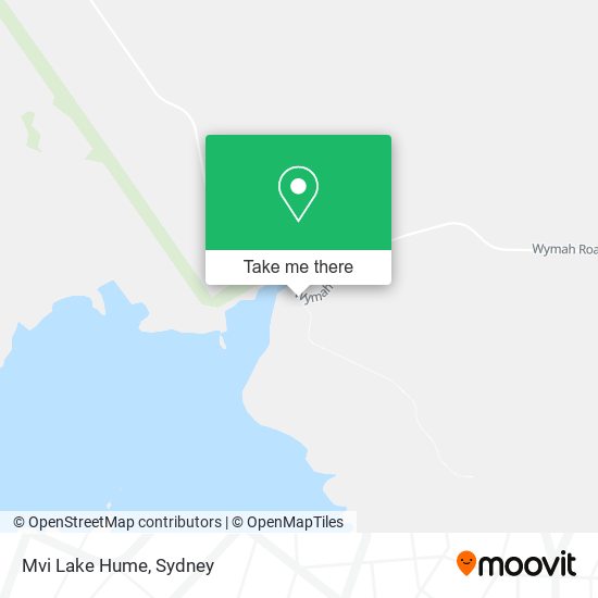 Mvi Lake Hume map