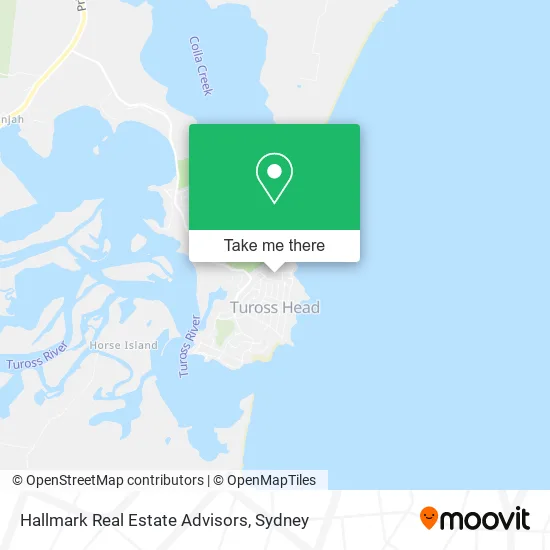 Hallmark Real Estate Advisors map