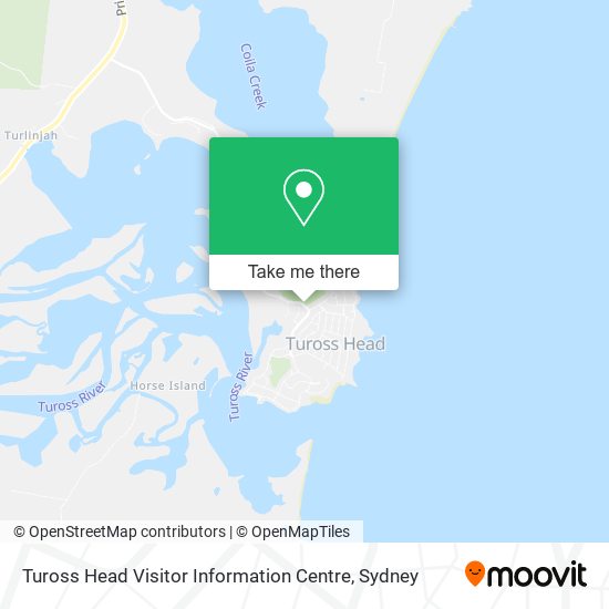 Tuross Head Visitor Information Centre map