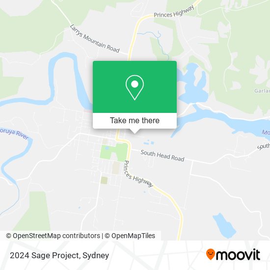2024 Sage Project map