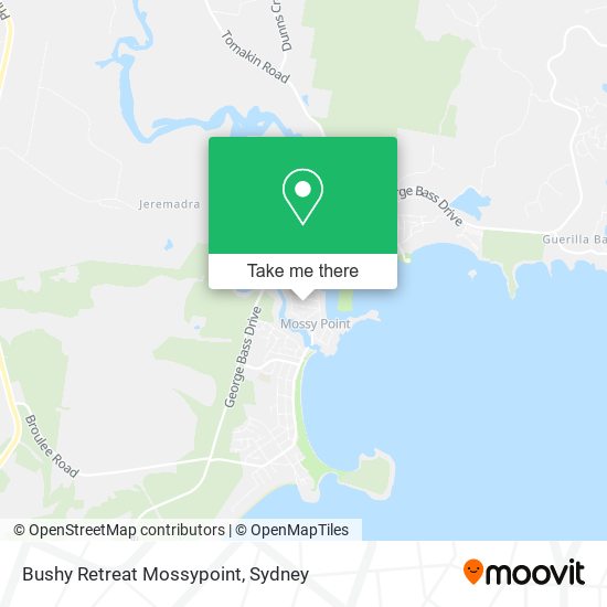 Bushy Retreat Mossypoint map