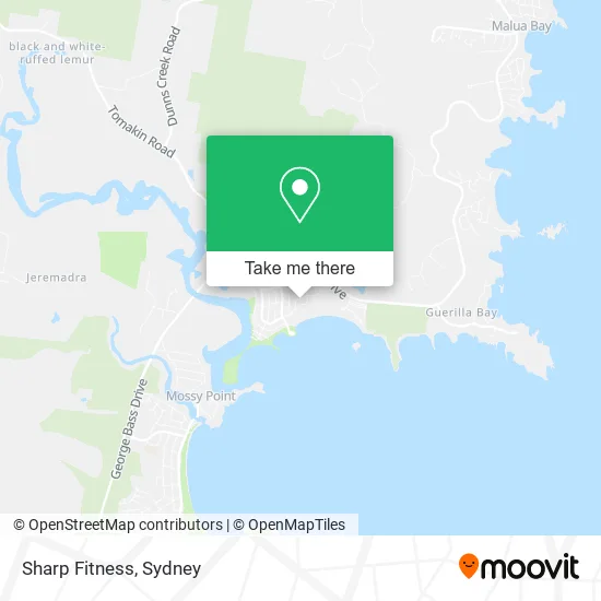 Sharp Fitness map